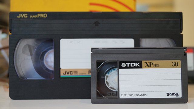 Numérisation et transfert de K7 VHS, SVHS et VHS-C