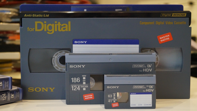 Numérisation de cassettes videos VHS Hi8 Video 8